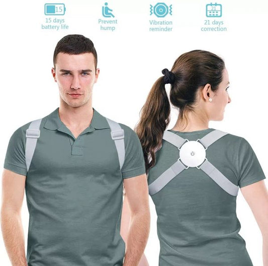 Posture Corrector with Intelligent Sensor - Adjustable Spine Back Support Posture Sensor Belt