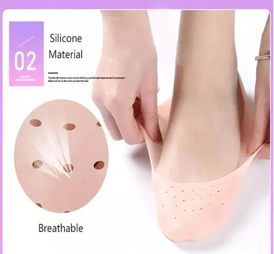 Anti Crack Full Length Silicone Foot Protector Moisturizing Socks For Foot-Care And Heel Cracks