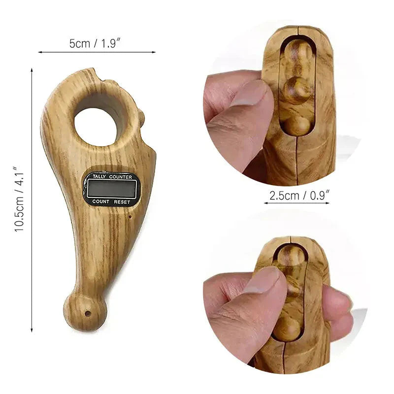 Rotating Prayer Digital Tally Counter - Digital Tasbeeh Counter