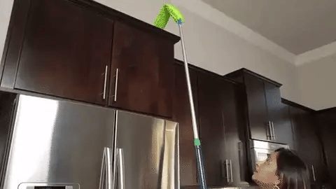 Long Handle Cleaning Fan Duster