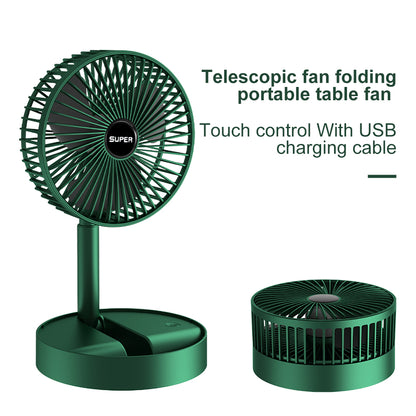 Portable Rechargeable Low Noise Telescopic Fan