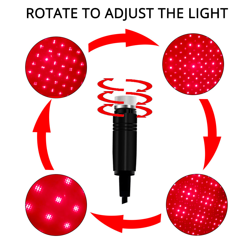 Decor Roof Laser Light Adjustable Design - 12V Star Ceiling Projection