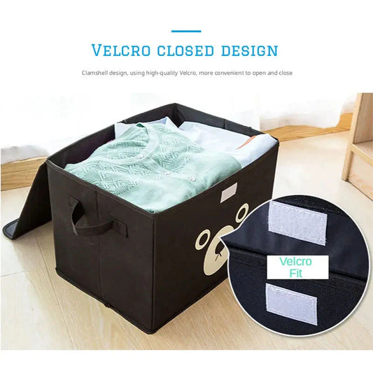 Cute Foldable Bear Storage Box