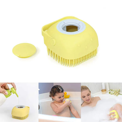 Silicone Bath Scrubber Brush