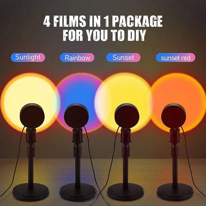 Sunset Lamp – 16 Colours Remote Controlled