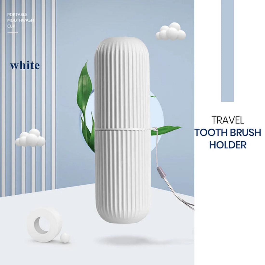 Travel Toothpaste Toothbrush Holder