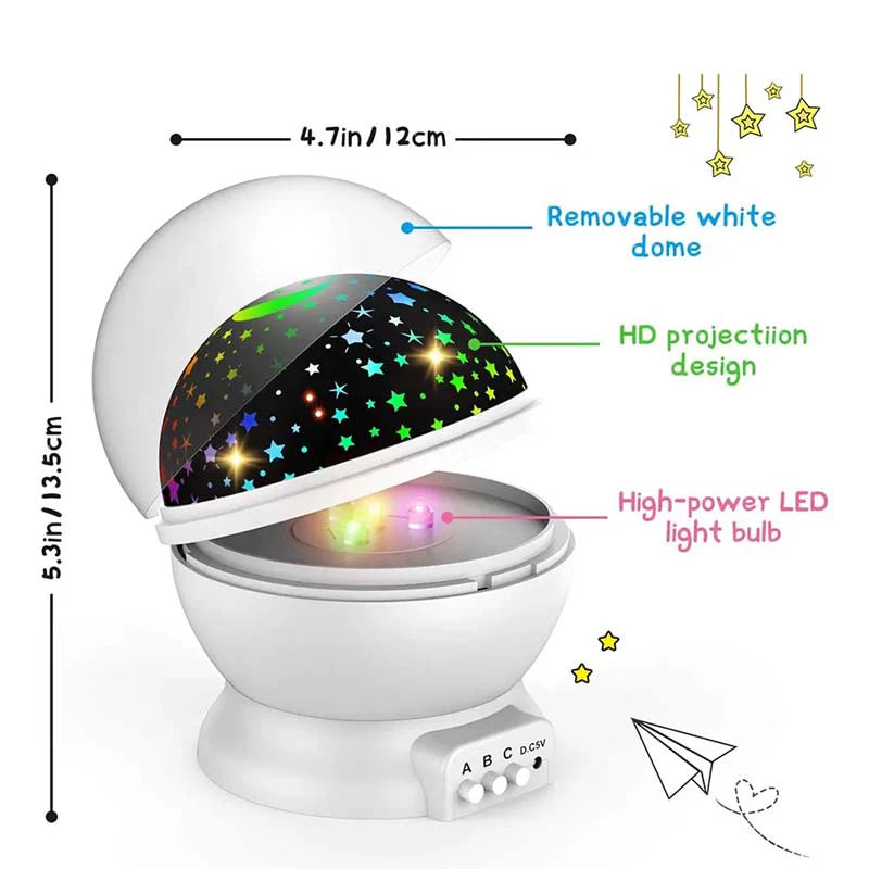 Moon Projection Lamp - Sky Night Light