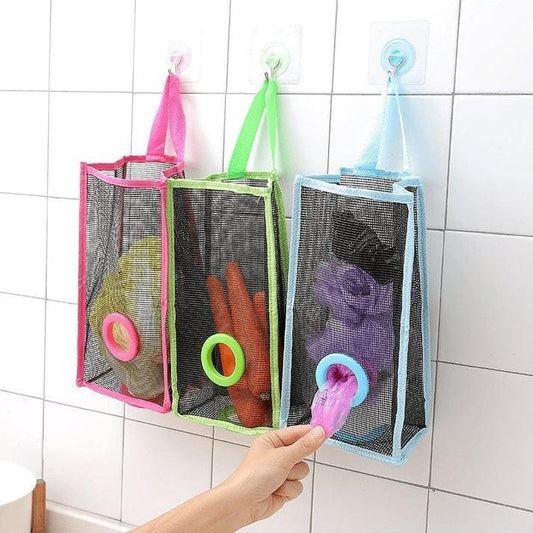 Multi-Purpose Shopper Dispenser Holder & Organizer Bag