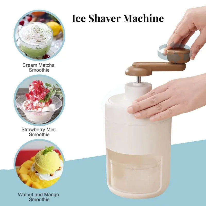 Portable Ice Crusher Shaver